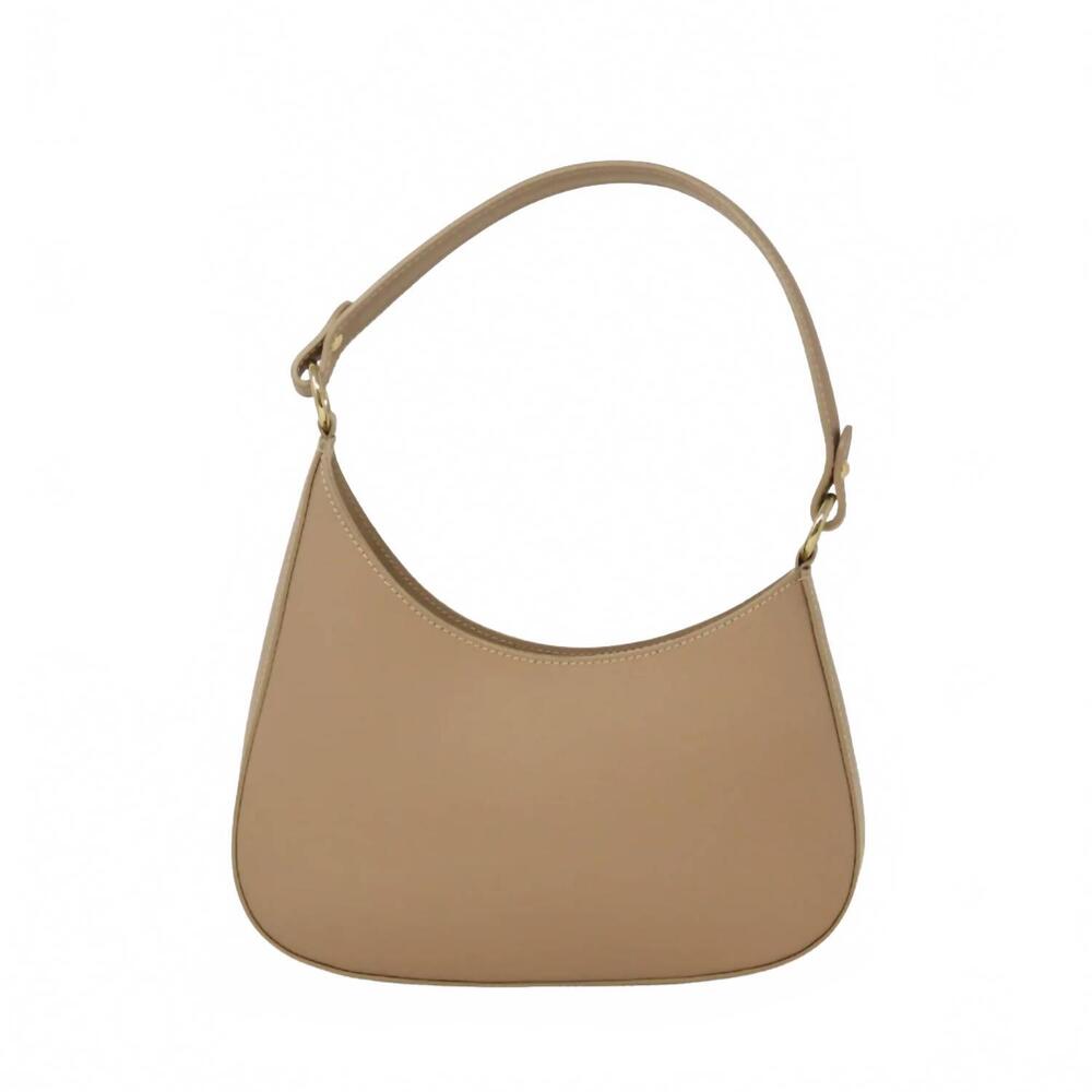 NEW GERMAN FUENTES amanda shoulder bag in taupe